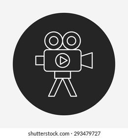 video line icon
