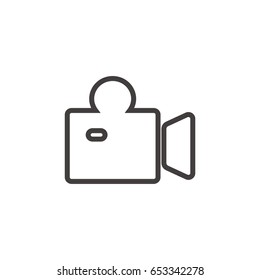 Video line icon