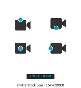 video live and video calling vector icon design