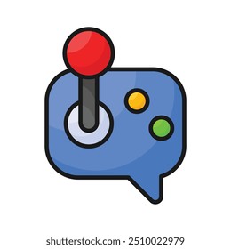 Vídeo live streaming app, esports competição transmissão, ícone do gamepad