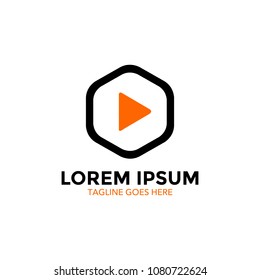 video logo. icon. vector illustration