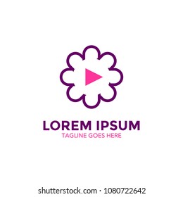 video logo. icon. vector illustration