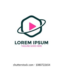 video logo. icon. vector illustration
