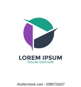 video logo. icon. vector illustration