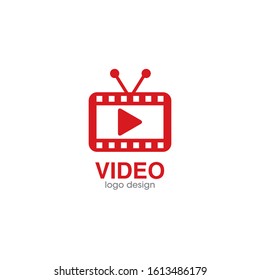 Video Logo and Icon Vector Template