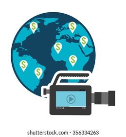 video marketing design, vector illustration eps10 graphic 