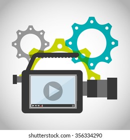 video marketing design, vector illustration eps10 graphic 