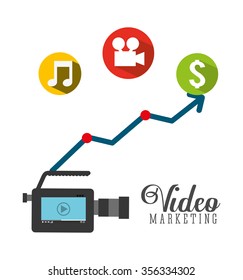 video marketing design, vector illustration eps10 graphic 