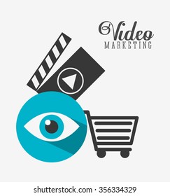 video marketing design, vector illustration eps10 graphic 