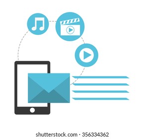 video marketing design, vector illustration eps10 graphic 