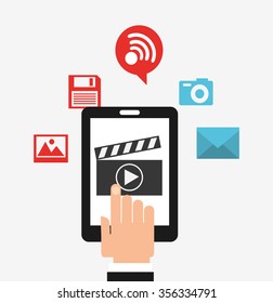 video marketing design, vector illustration eps10 graphic 