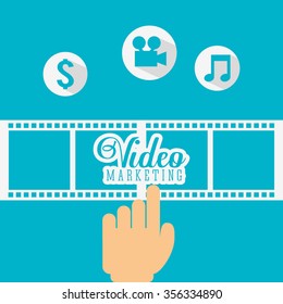 video marketing design, vector illustration eps10 graphic 