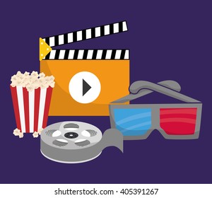 Video Marketing graphic design, vector illustration