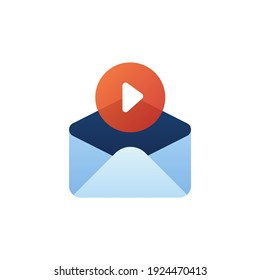 Icono de Video Marketing en vector. Logotipo
