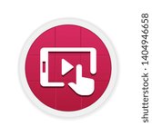 Video Marketing - Vector App Icon