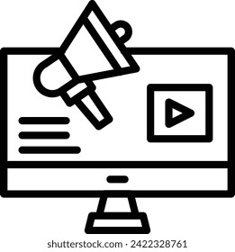 Descarga del icono de diseño vectorial de Video Marketing