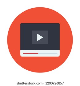 Video Marketing Vector Icon