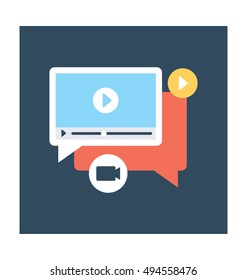 Video Marketing Vector Icon