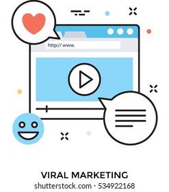 Video Marketing Vector Icon