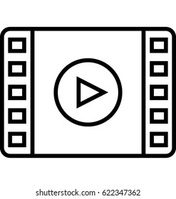 Video Marketing Vector Icon