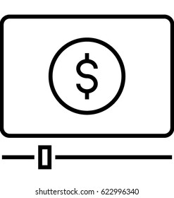 Video Marketing Vector Icon 