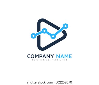 Video Matric Logo Design Template