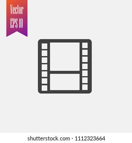 Video media icon vector