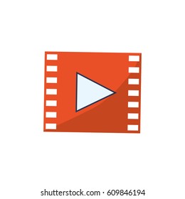 Video media player vector illustration graphic design