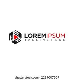 Video Media Production Vector Logo