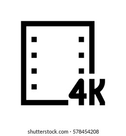 Video mini line, icon, background and graphic. The icon is black and white, linear  flat, vector, pixel perfect, minimal, suitable for web and print. 