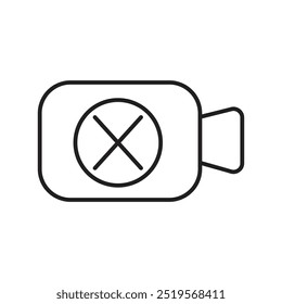 Video offline icon. vector illustration. EPS10