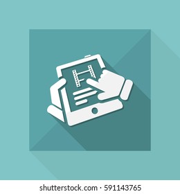 Video on tablet