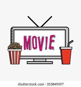 video online design, vector illustration eps10 graphic 