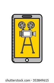 video online design, vector illustration eps10 graphic 