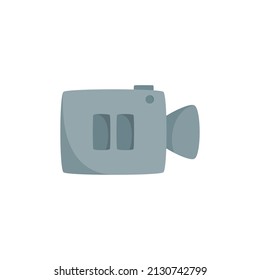 Video pause icon vector. Pause video vector graphic. Pause icon with camera icon vector. Video camera symbol illustration. Colored video pause icon illustration.