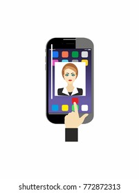 Video phone call