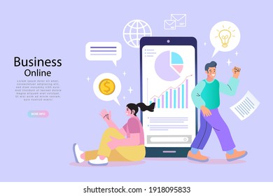 Video phone chat. business meeting by video chat, remote meeting concept. Remote conference concept. People on window screen taking with colleagues.