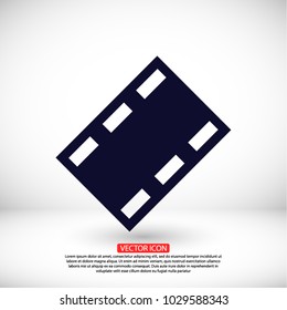 Video play button icon