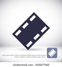 Video play button icon