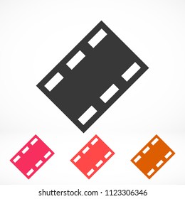 Video play button icon