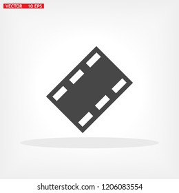 Video play button icon