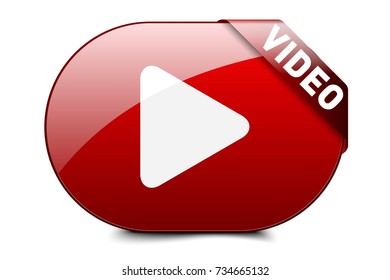 Video Play button illustration