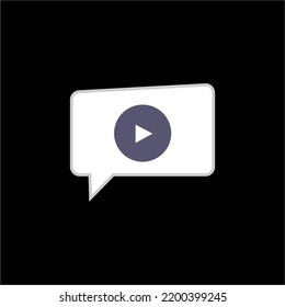 video play digital icon design