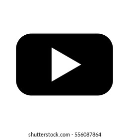 Video play icon vector