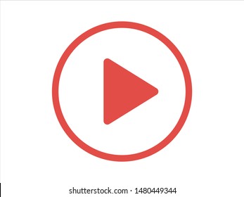 Video play, icon vector illustration EPS10