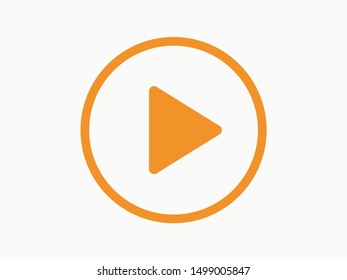 Video play, icon vector illustration EPS10