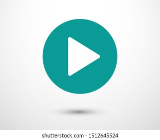 Video play, icon vector illustration EPS10