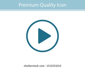 Video play, icon vector illustration EPS10
