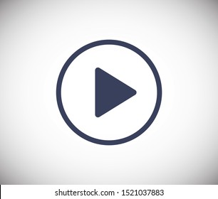 Video play, icon vector illustration EPS10