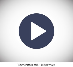 Video Play, Icon Vector Illustration EPS10